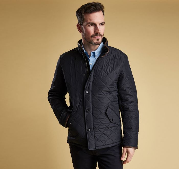 Barbour Powell Quilt - Navy - Gillanders.ie Town & Country Clothing