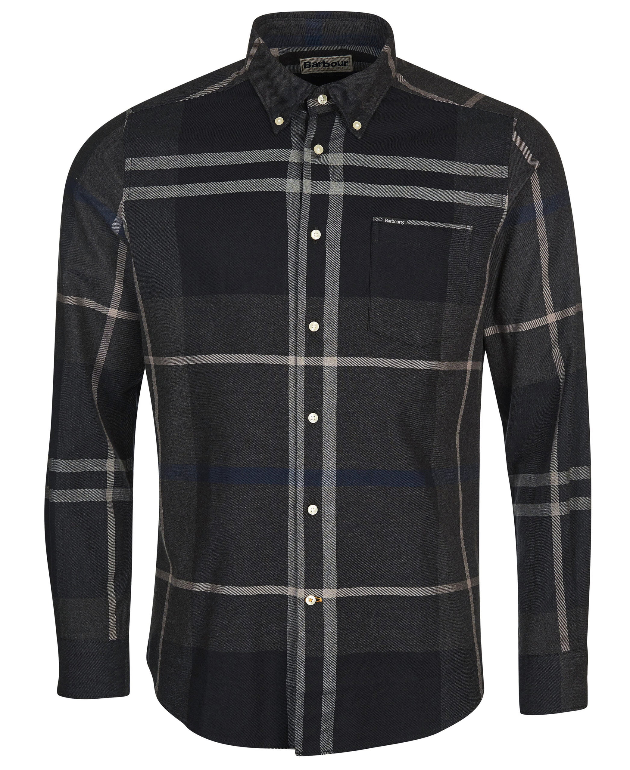 MSH4980GY38_02flatmen's_barbour_dunoon_shirt_graphite